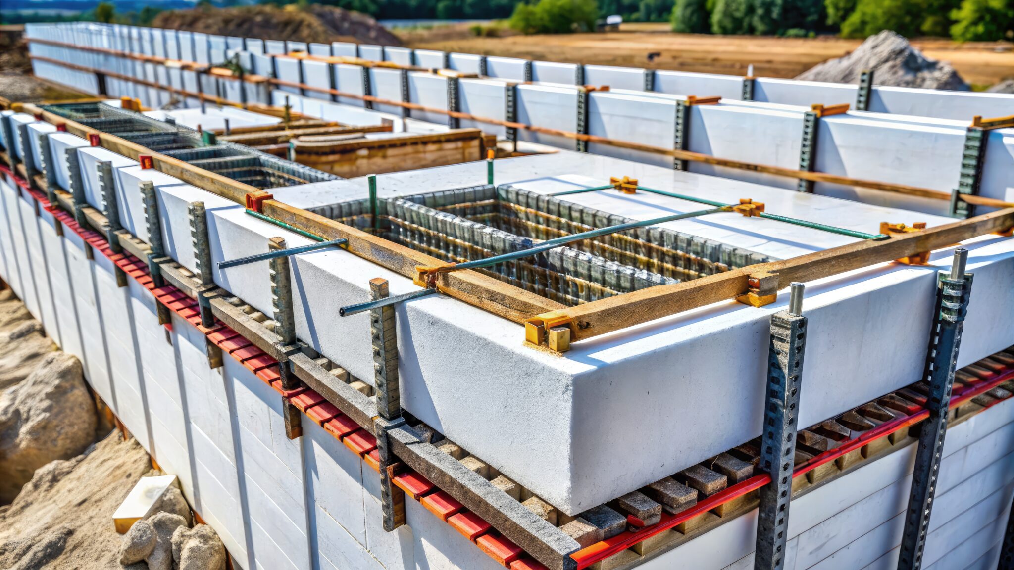 Insulated Concrete Forms Energy Efficiency in Modern Neighborhood